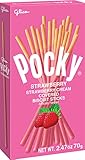 Glico Strawberry Cream Covered Biscuit Sticks, 2.47 Ounce (Pack of 120)