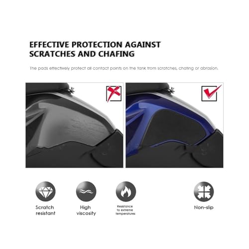 F900R stickers réservoir stop glisse coussinet de traction latéral moto 2020
