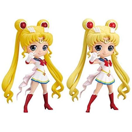 Amazon 劇場版 美少女戦士セーラームーンeternal Q Posket Super Sailor Moon 全2種セット フィギュア ドール 通販