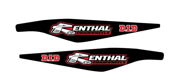 Swing Arm Decal Sets (Black, KTM 2011-2022)