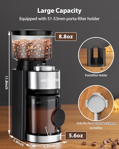 Industrial espresso grinder