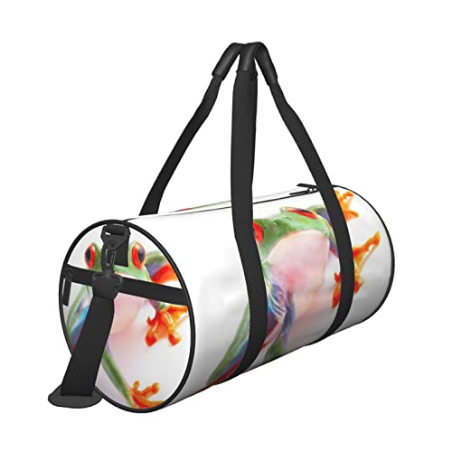 Sac de sport singe yeux rouges avec sangle réglable et poche pratique
