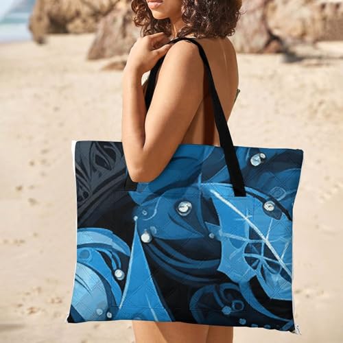 Couverture d'extérieur imperméable et pliable couverture de plage avec zip