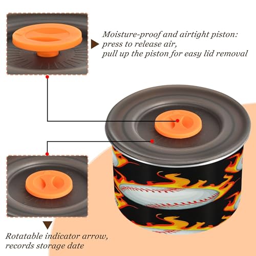 Contenedor hermético de acero para café 17 oz miniatura 4