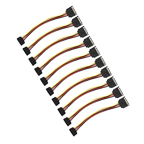 Cable Extensión SATA Power HDD SSD Ángulo 90 Grados miniatura 5