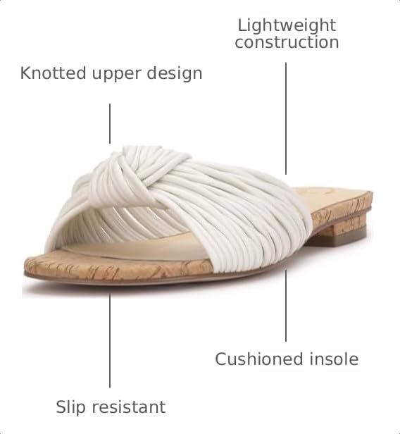 Image of Jessica Simpson Women's Dydra Knotted Flat Sandal