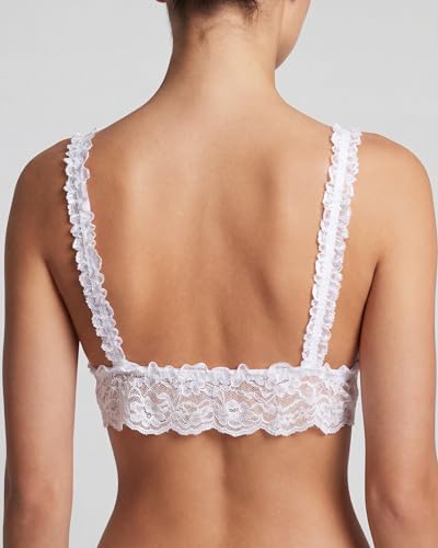 Bralette dentelle Satini efféminé froufrou sous vos tenues légères - 3