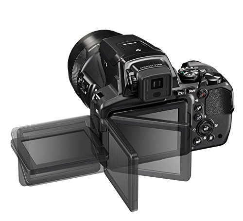 Image of Nikon Coolpix P900 16.0MP Point and Shoot Camera (Black) with 83x Optical Zoom, Card and Camera Case
