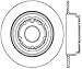 Centric Parts 127.40051R Rear Performance Rotor