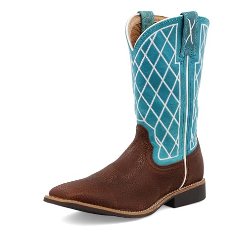Twisted X Kid's Top Hand, New Wide Square Toe