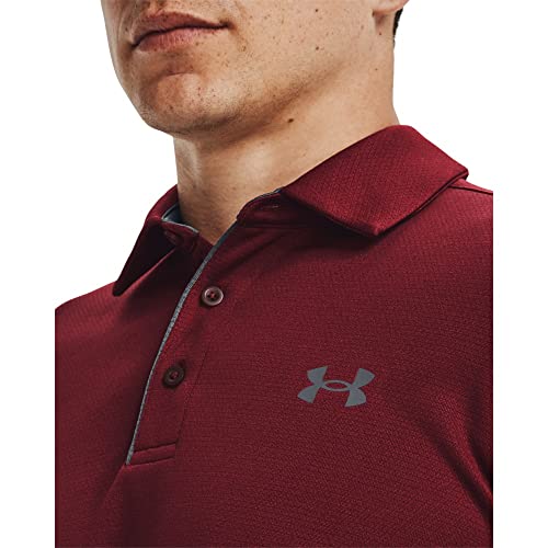 Image of Under Armour Men's Polyester Solid Tech Polo | T-Shirt | 1290140-001