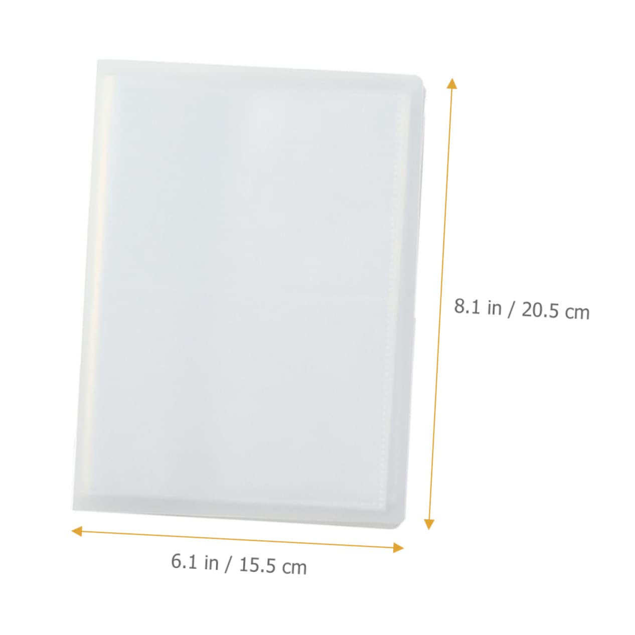 2pcs Scrapbooking Storage Binder Sticker Holder Nail Sticker Album Organizer Slots Nail Decal Collecting Album