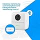 NK tragbare Fotodrucker mit 5 Rollen Thermopapier, multifunktionale Mini-Bluetooth-Drucker für Mobiltelefone, USB-Kabel, kompatibel mit iOS und Android, Weiß