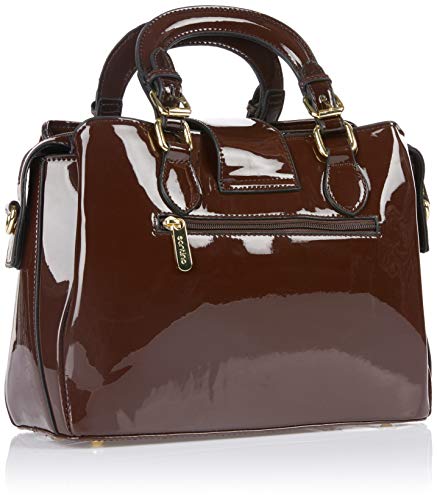 Bolsa Transversal ou de Mão, Santino, Café, Feminina