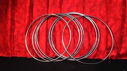 MJM 12" Linking Rings SS (8 Rings) by Mr. Magic - Trick