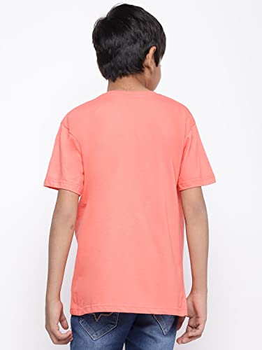 Image of HOMEGROWN Li'l Tomatoes Boys Cotton Printed T-Shirt | Half Sleeve Round Neck Casual Summer Wear for 3-16 Years