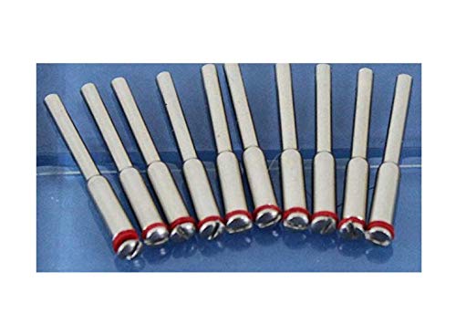 Image of DIY Crafts Shank Arbor Cut-Off Wheel HSS Mandrel Holder Fit DIY Tools for Dremel Rotary Tool (Design No # 12, Pack of 10 Pcs)