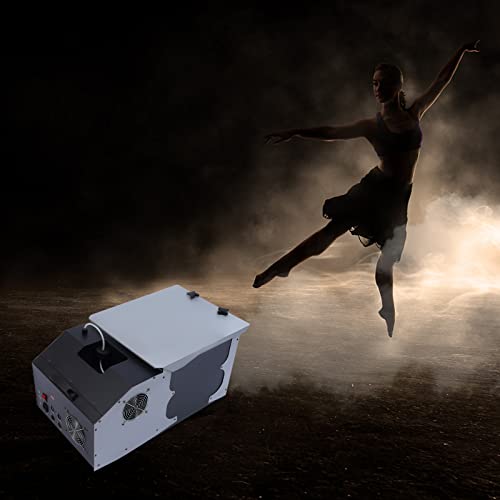 Máquina de humo TFCFL 3000 W para DJ y escenario, efecto de humo bajo, con control remoto y DMX512, para clubes, bodas y teatro miniatura 5