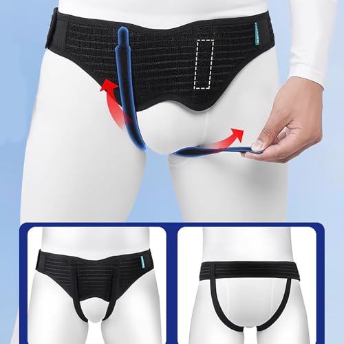 Faja para Hernia, Banda de Soporte para Hombre, Banda Abdominal Ajustable Talla L miniatura 7