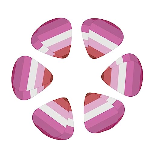 Lot de 12 médiators tendance et durables avec drapeau arc-en-ciel pour guitare électrique et basse - Les Beatles, Paul McCartney, John Lennon, RIngo Starr, George Harrison Lot de 12 médiators tendance et durables avec drapeau arc-en-ciel pour guitare électrique et basse – Image 3