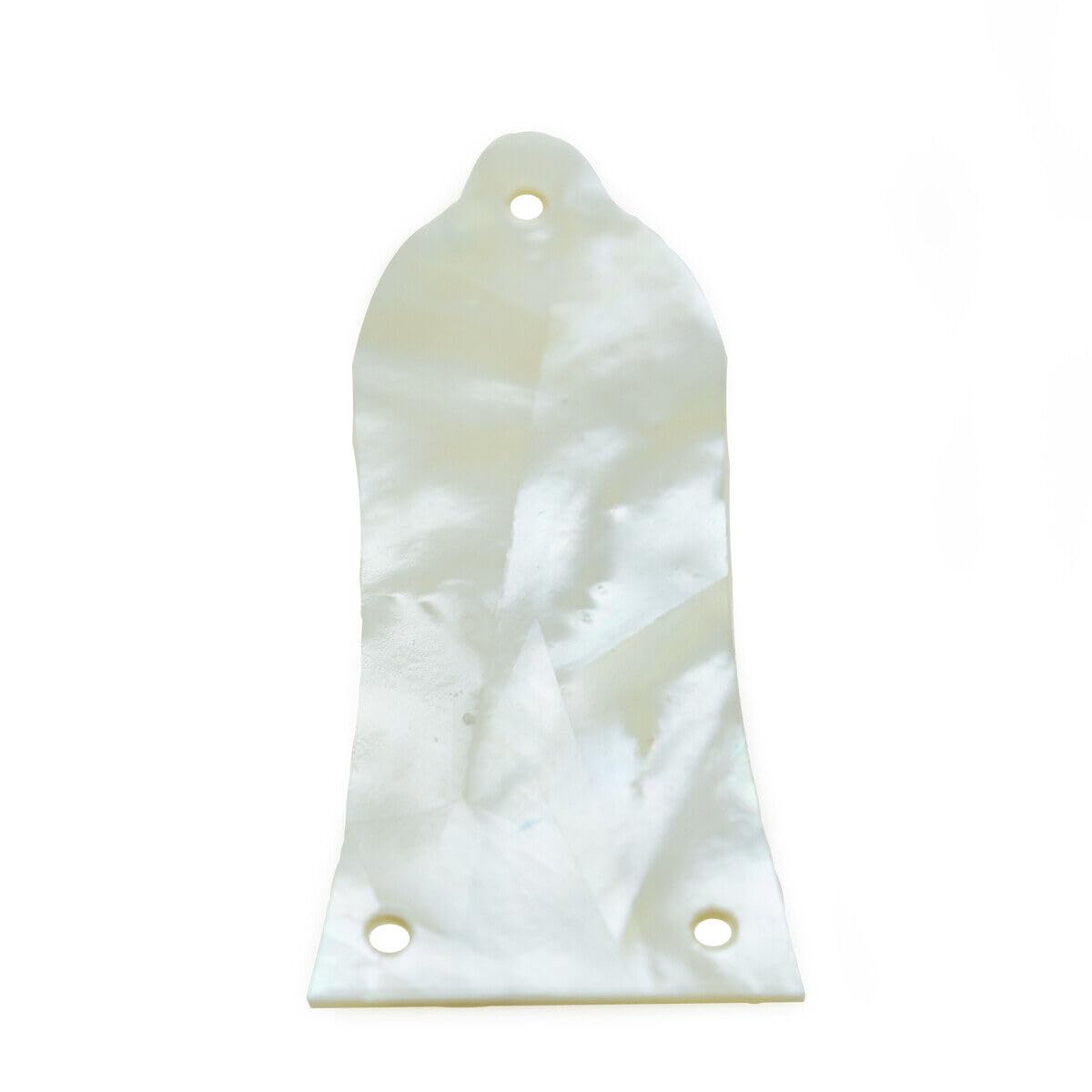 Pure White Pearl Guitar Truss Rod Cover 3 Hole Fits Les Paul