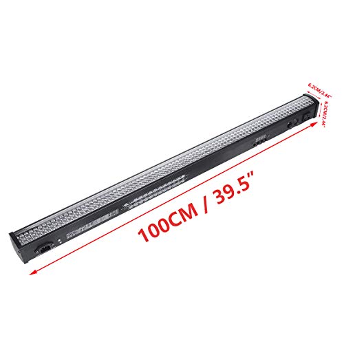Tengchang 6 Pcs Dmx Stage Light Bar 252 Led Wall Wash Lighting Color Mixing Dj Party #TOP4