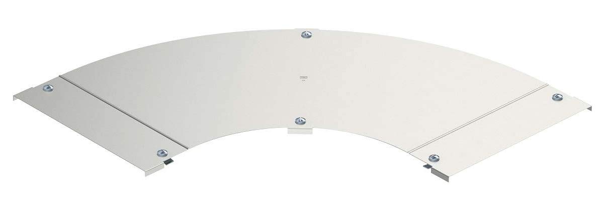 Couvercle pour coude à 90 degrés avec vis rotative pour goulotte