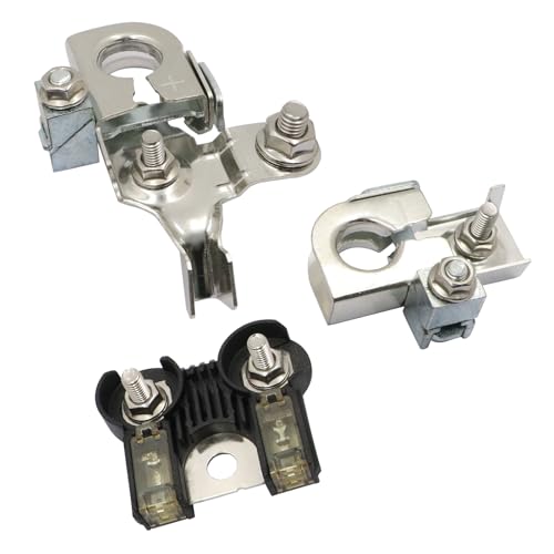 SecosAutoparts Battery Terminal Clamp & Battery Fuse Compatible with Ford