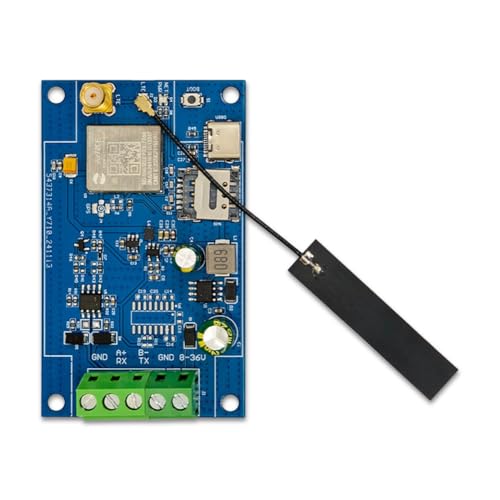 Módulo Air780E 4G a RS485 para transmisión de datos DTU y desarrollo AT