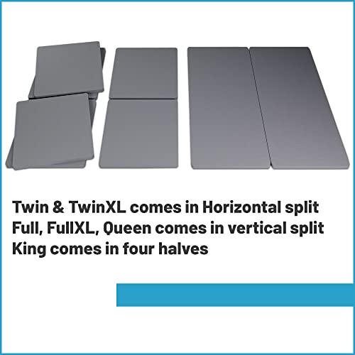 Mayton 1.5-Inch Split Fully Assembled Bunkie Board For Mattress/Bed Support, Queen, Grey #TOP5