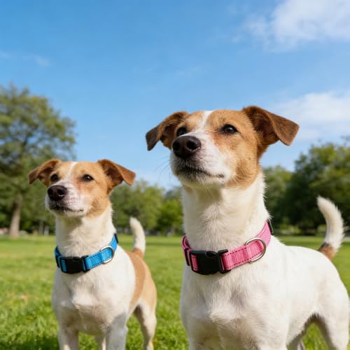 Collar Reflectante de Nylon para Perros Pequeños a Grandes miniatura 4