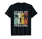 Vintage Retro Stand Up Paddling Outfits