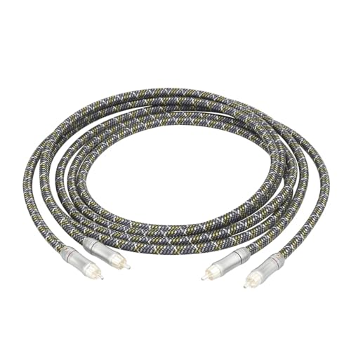 RCAA to RCAA Audio Cable A52 HI-End 99.9999% OFC Copper Home Theater DVD 2RCA HiFi Cable CD Amplifier(7 m)