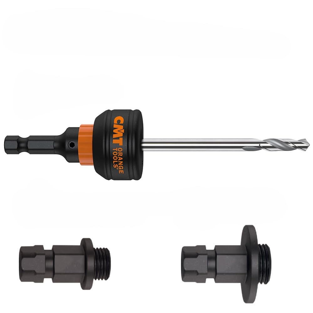 Mèche de centrage CMT 550-PA06 pour fixer vos scies cloches sans vibration