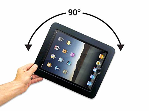 Maclocks 535Rwmb Executive Enclosure With Rotating Wall Mount For Ipad 2/3/4, Ipad Air, Ipad Air 2 (Black) #TOP2