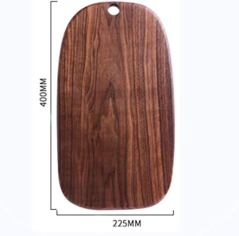NTMD Chopping board cutting boards kitchen meat Chopping board,Black Walnut Whole Wood Kitchen Cutting Board Solid Wood Rootstock Lacquerless Fruit Chopping board Kitchen cut kitchen stuff