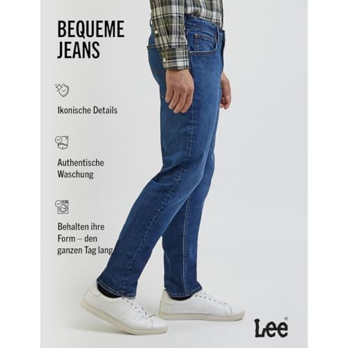 LEE - Jeans Herren - Regular Straight Fit - Daren Zip Fly - On The Road – Ansicht 5