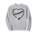 Transducer Floral Heart – Ultraschallsonographer – perfektes Design zur Feier des medizinischen Ultraschall-Bewusstseins im Oktober