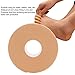 Foot Heel Sticker, 2.5cm x 4.5m Feet Moleskin Tape Roll, Breathable Foam Bandage for Feet Toe Finger Hand, Non-Slip Adhesive High Heel Protection, Elastic Strips for Calluses and Blister Prevention