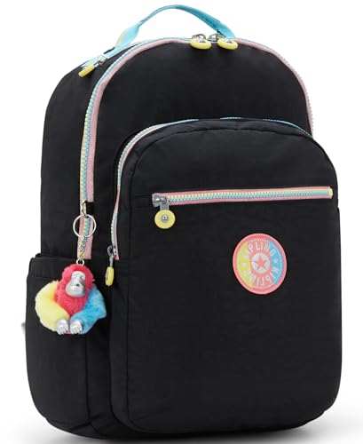 Image of Kipling Women's Seoul Fc 15 inch Laptop Backpack, Durable, Roomy with Padded Shoulder Straps, Built-In Protective Sleeve
