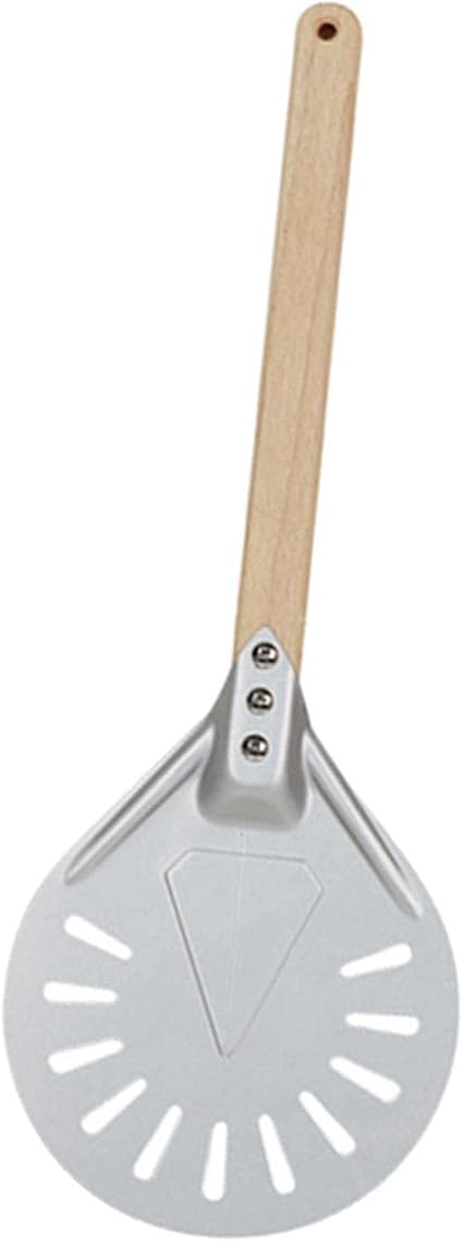 Fenteer 7/8/9 pollici Perforato Pizza Girando Buccia, Pizza Pala della  Pizza Pala di Alluminio Manico in Legno Buccia di Pizza Paddle, breve  Strumento di - 7 pollici 40 centimetri : Amazon.it: Casa e cucina