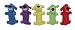 Multipet 6 Pack of Loofa Dog Toys, Assorted Colors