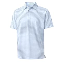 White/Light Blue Stripe