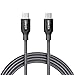 Price comparison product image Anker PowerLine+ C to C 2.0 cable (6ft/1.8m), High Durability, for USB Type-C Devices Including Galaxy S8, S8+, Google Pixel, Nexus 6P, Huawei Matebook, MacBook, iPad Pro 2018 and More