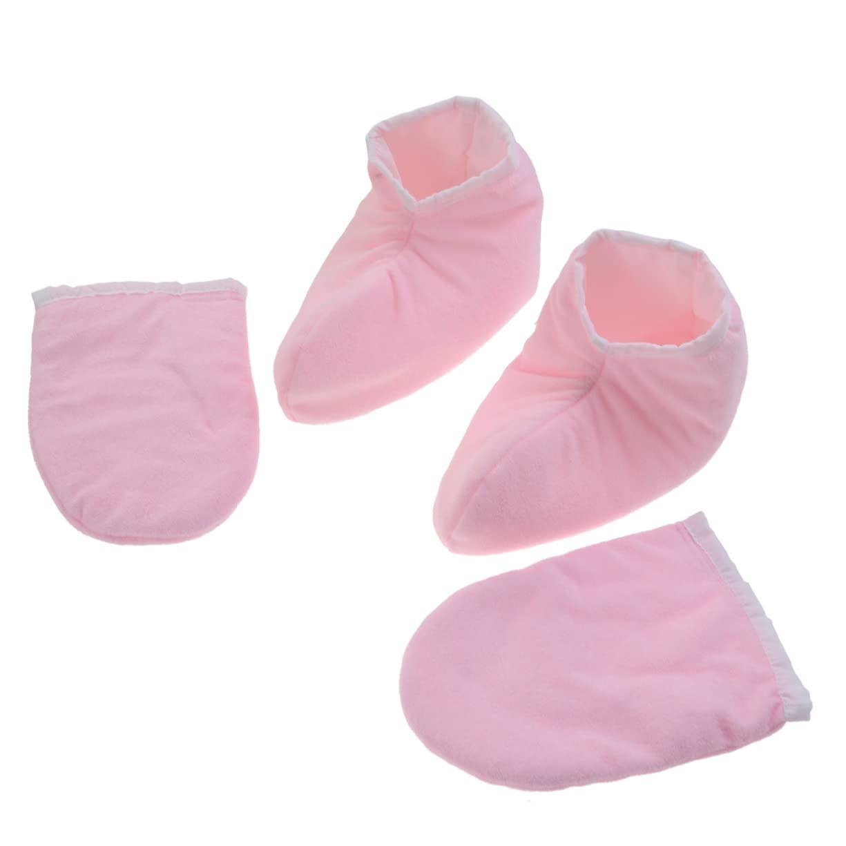 Healvian 2 Pares Guantes De Tratamiento De Manos Guantes De Baño De Parafina Mitones Calentadores De Cera De Parafina Juguete Caleidoscopio Guantes Para Manos Secas Rosa Tómate Un Baño