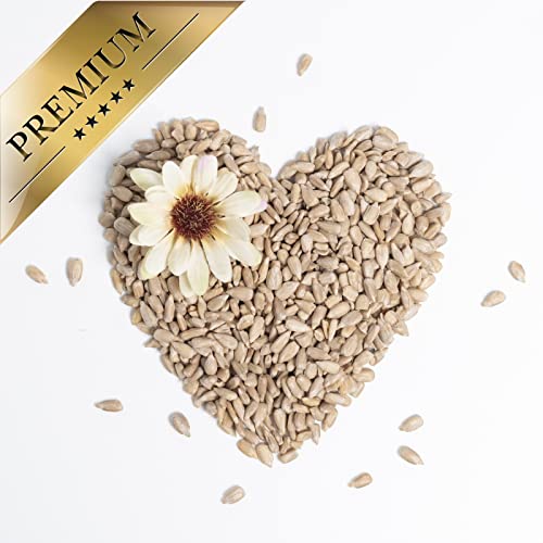 Lyra Pet® | 25 kg Sonnenblumenkerne Geschält | Vogelfutter für das Ganze Jahr | Premium Wildvogelfutter | Idealer Energiespender für Sommer und Winter | Vogelstreufutter für Wildvögel | Ohne Schale