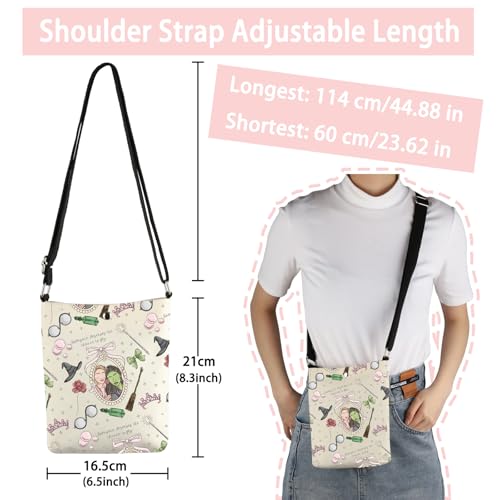 Stylish E & G Musical Crossbody Bag W The Musical Theater Fans Merch (Elp & Gli MB)3