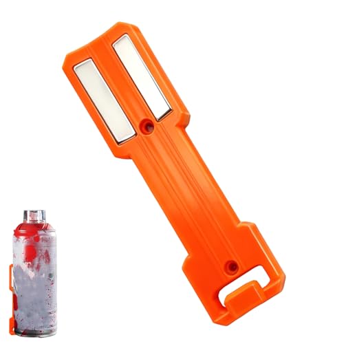 Magnétique pour Bombe Aérosol – en Métal, Adhésif Puissant, Solution De Rangement Pratique | Organisation D'accès Facile Soutenant L'atelier De Garage Outils De Peintur