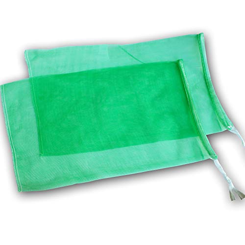 2 St. 35x57 cm Filtersack Teichsack Filterstrümpfe Beutel Zeolith Sack Filterbeutel Filtersäcke Filtermedienbeutel Teichsäcke Netzbeutel Filtertaschen Teichfiltersäcke Filter Aquarium Zeolithsack Cover