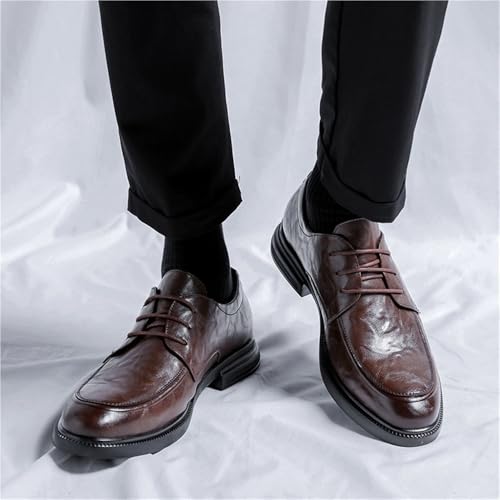 Men's Classic Cap Toe Oxfords Premium Leather Flexible Sole Formal Business Dress Shoes3